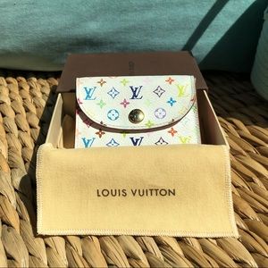 ♥️SOLD♥️LOUIS VUITTON Card Holder Multicolor
